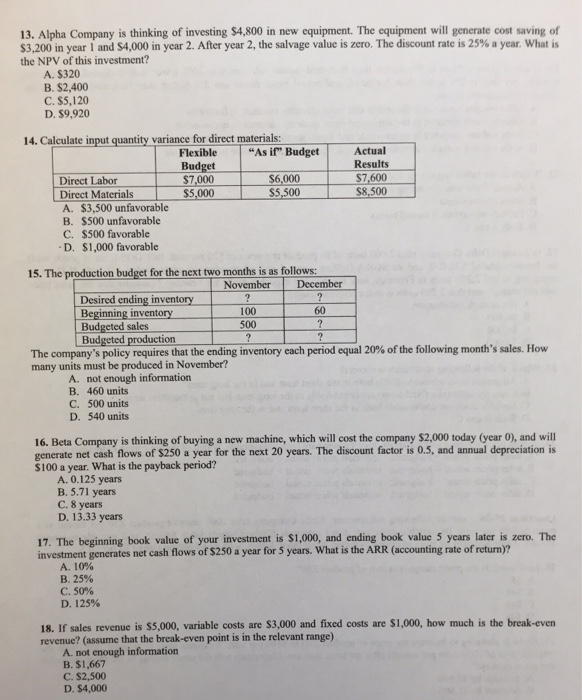 3. Managerial Accounting. Please provide complete and correct solution done on computer