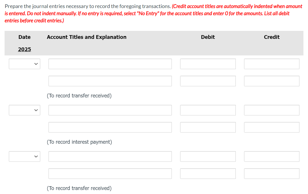 1,2025 , Sheridan issued $750,000 of 9% serial bonds at par. Semiannual