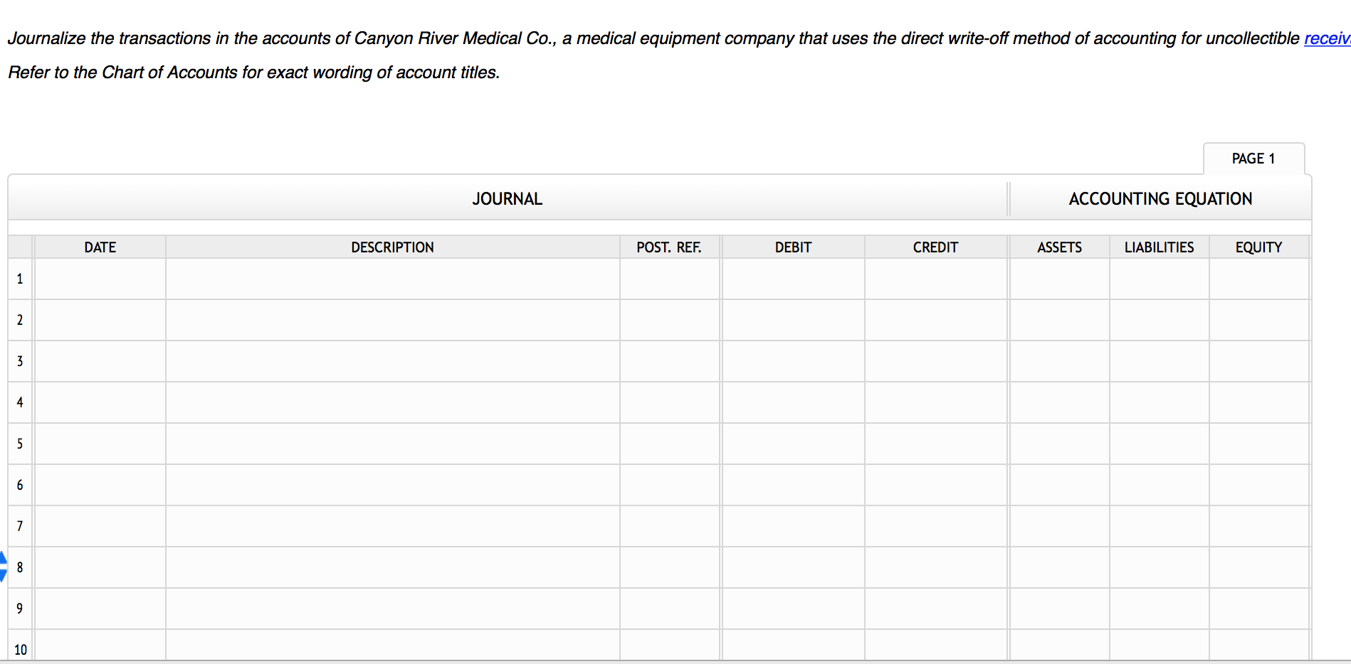 Received $4,010 from Dr. Kyle Norby and wrote off the remainder owed