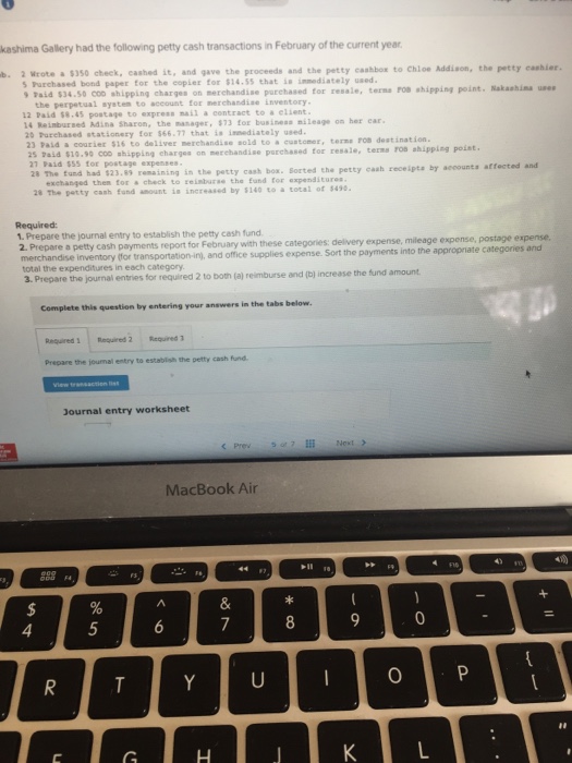  Wrote a exist150 check, cashed it, and gave the proceeds and