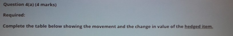 the information provided below to answer parts (a) to (c). On 1