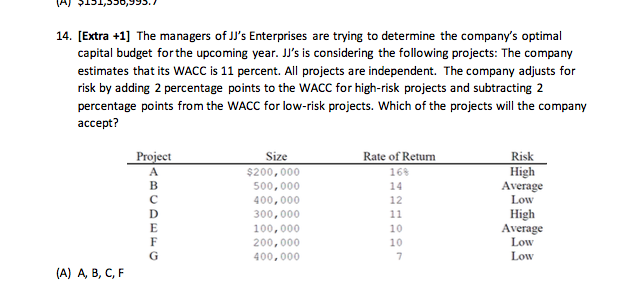 Question 14: Practice Please show work,no excel! Thank you :) 14. [Extra