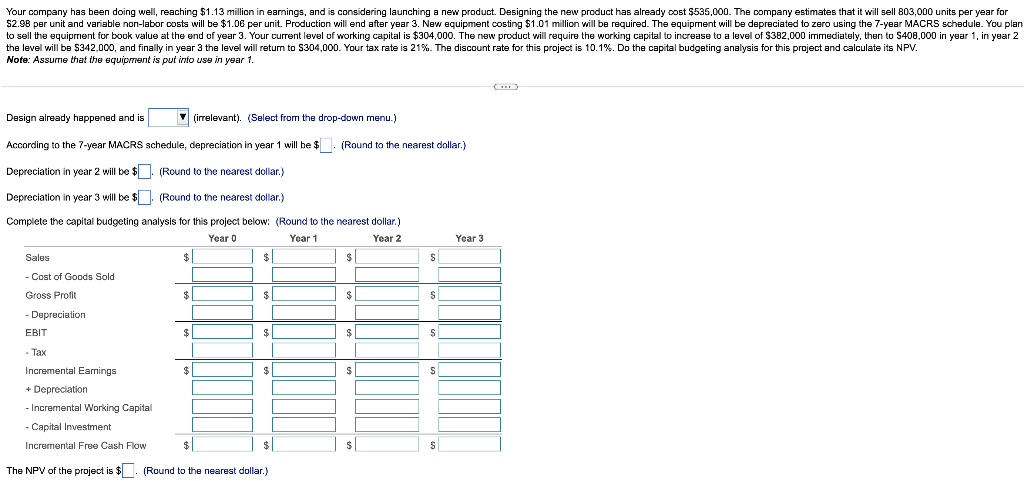 Pls Help 1 Note: Assume that the equipment is put info use