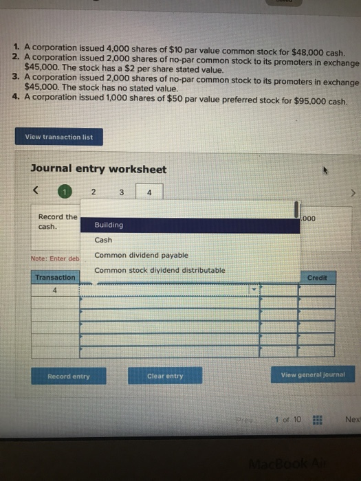 of no-par common stock to its promoters in exchange for their efforts,