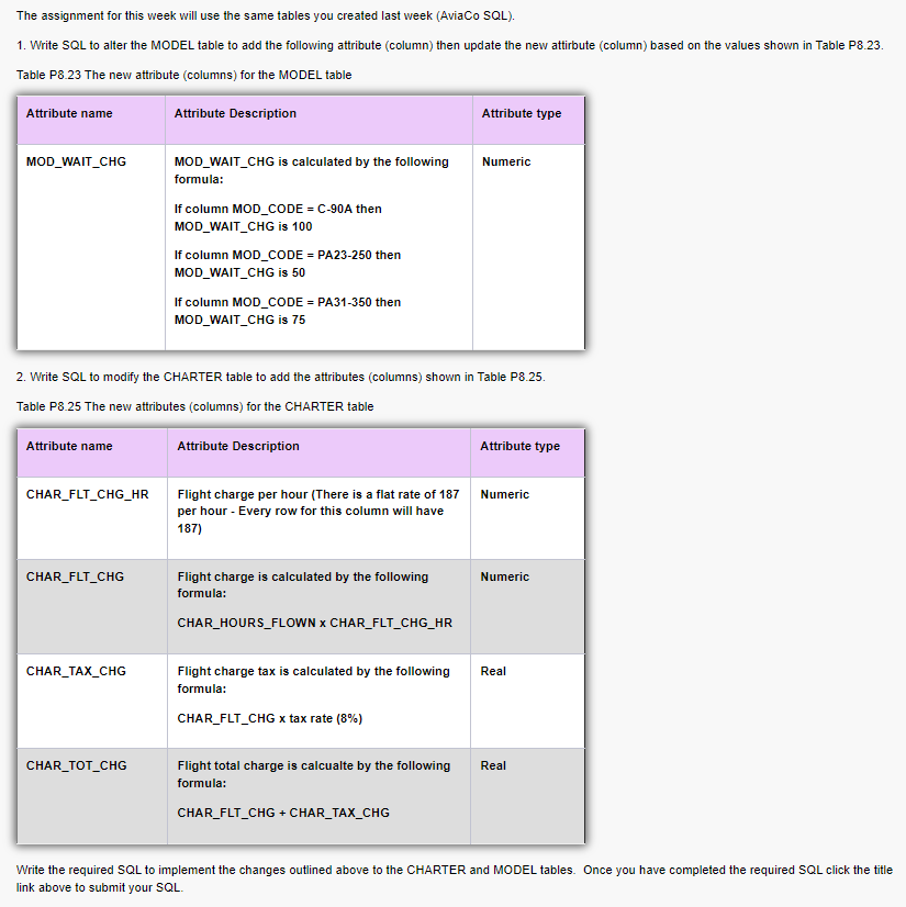  Below is the relevant text needed /* Database Systems, 8th Ed.,