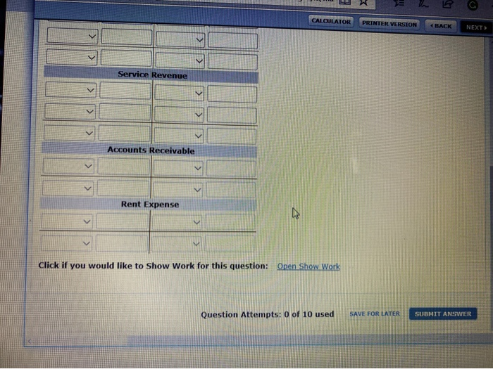 Account Titles and Explanation Debit Credit Date 2022 Aug. 5 2,600 Accounts