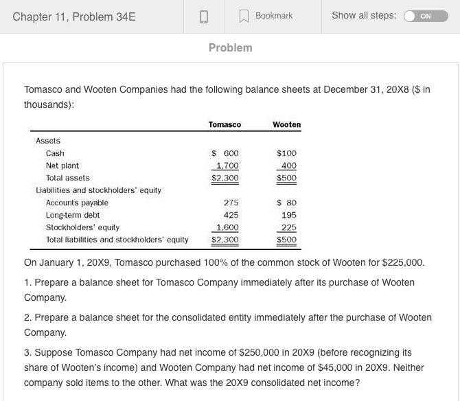 Hey Expert! I cant figure out this question: Chapter. 11, problem 34E.