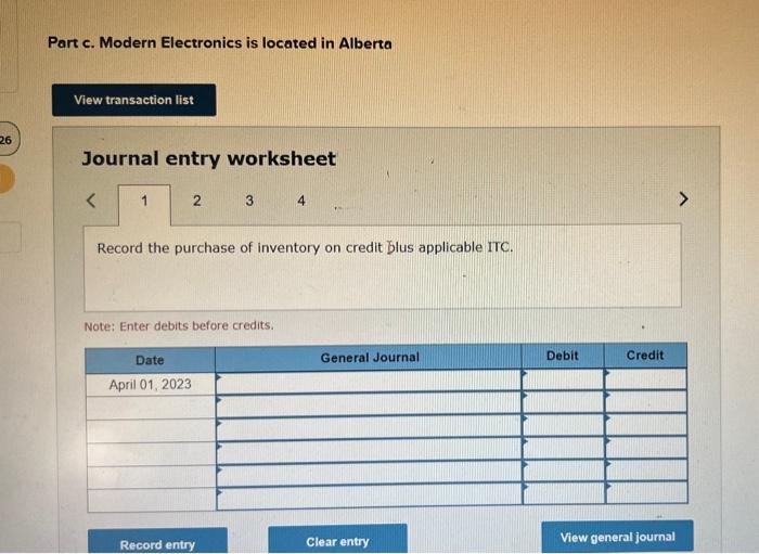 inventory on account. On May 15, 2023, Modern Electronics sold inventory to