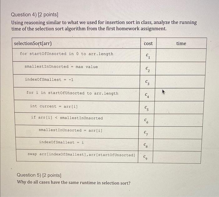 you so much Is 2n+1=O(2n)? Question 2) [2 points] Is 22n=O(2n)? Question