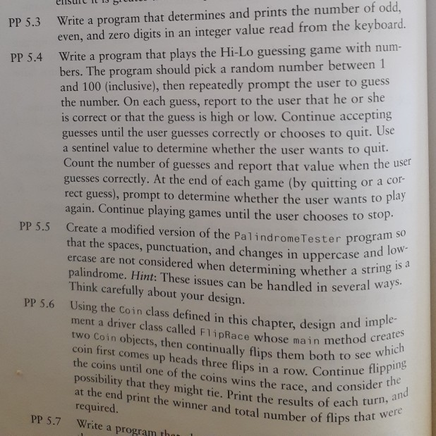 PP 5.4 ensuit IL 1 b PP 5.3 Write a program