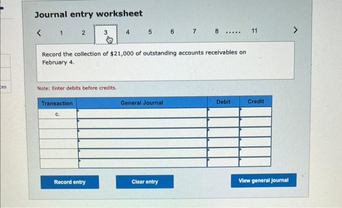 method to estimate bad debts. At the end of the first quarter,