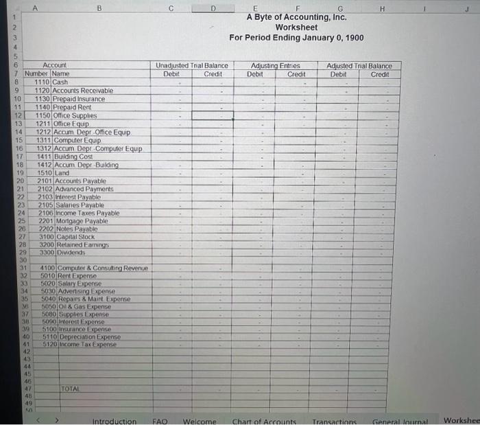 $5,700 was paid for rent for June, July and August. Put the