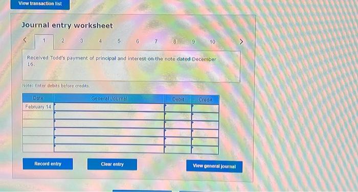 in granting Danny Todd a time extension on his past-due account receivable.