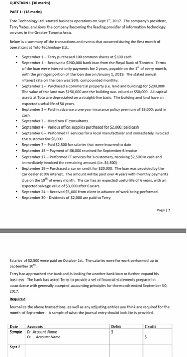  can someone help me quickly QUESTION 1 (30 marks PART 1: