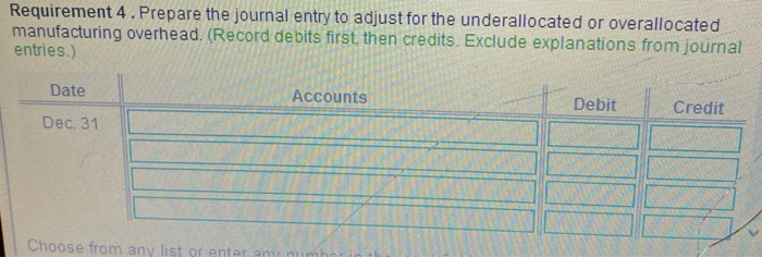 Requirement 1. Compute the predetermined overhead allocation rate per direct labor dollar.