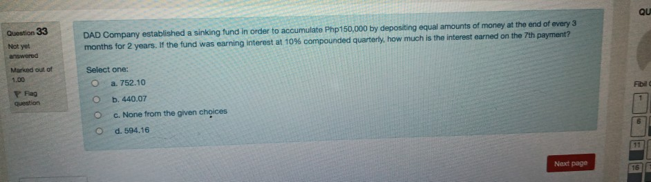years and has a residual value of Php500,000, how much is the