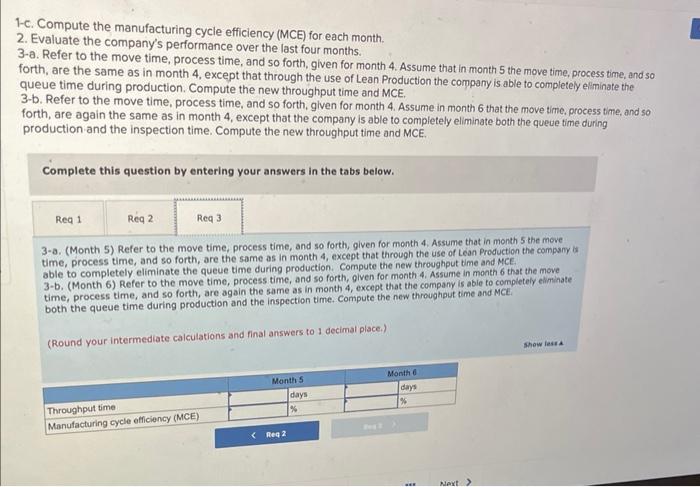 problems relating to performance measurement. After much study, the company has decided