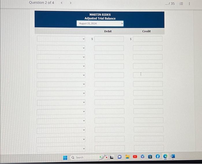 on an annual The following is an alohabetical list of its accounts