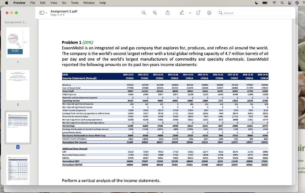  Preview File Edit View Go Tools Window Help Assignment 2.pdf Page