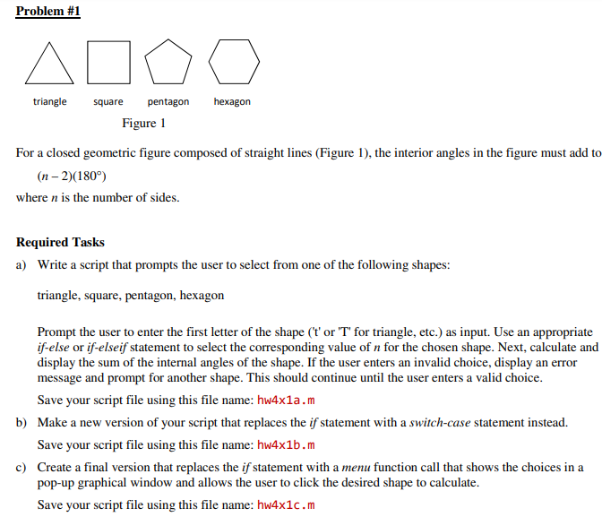 Please answer 1c, use MATLAB, and paste your entire script in your