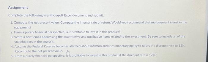 of the automated line will cost $2,440,000. This amount will be paid