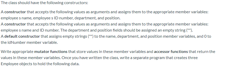 Hello I need help to check if the code follows the requirements