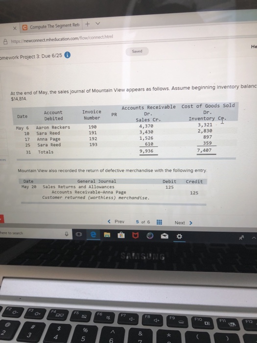  e compute The Segment Reti + ? htpsewconnect mework Project 3: