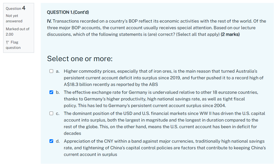 I am not sure about it. QUESTION 1. This question contains 5