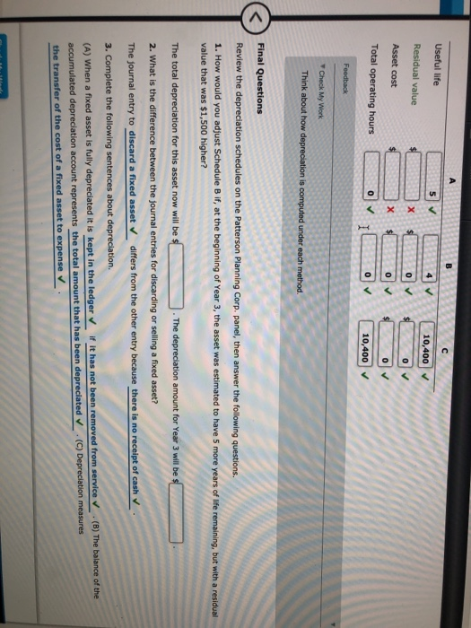 have been hired by Patterson Planning Corp., an events planning company that