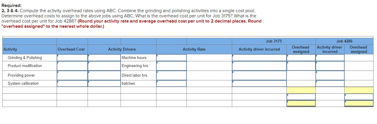 information applies to the questions displayed below.] Craft Pro Machining produces machine