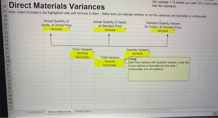 to measure your batch of brownies' actual costs versus a set of
