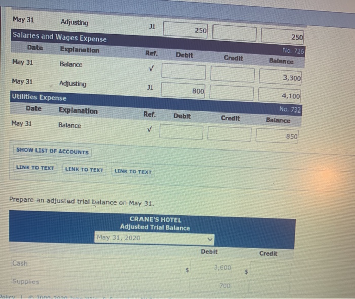 Expense Utilities Expense $ 4,900 3,300 40,000 41,000 12,350 600 3,300 850