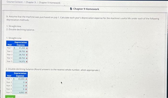  Course Content / Chapter 9 Chapter 9 Homework b. Assume that