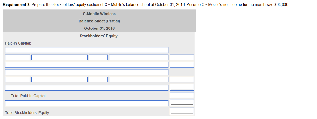 Requirements 1. Record the transactions in the general journal. 2. Prepare the