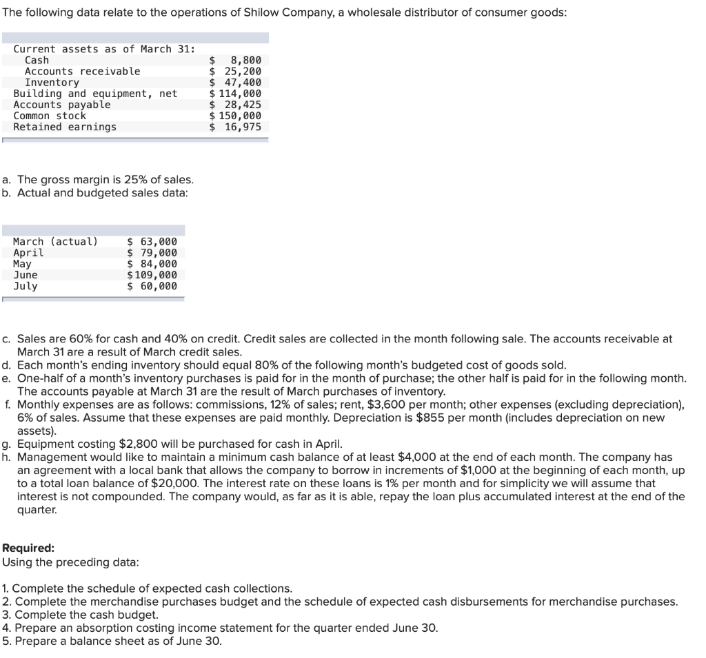 If you use excel please show the equations you used as well.