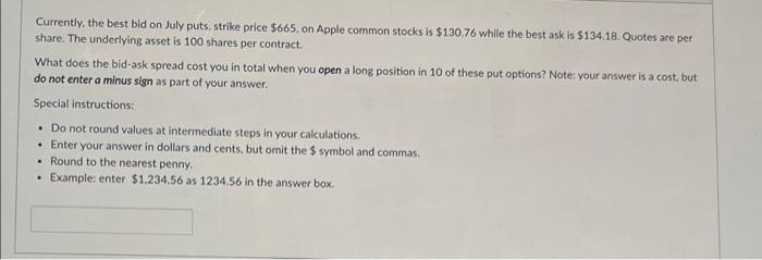 an new position by writing 13 July Apple call option contracts with