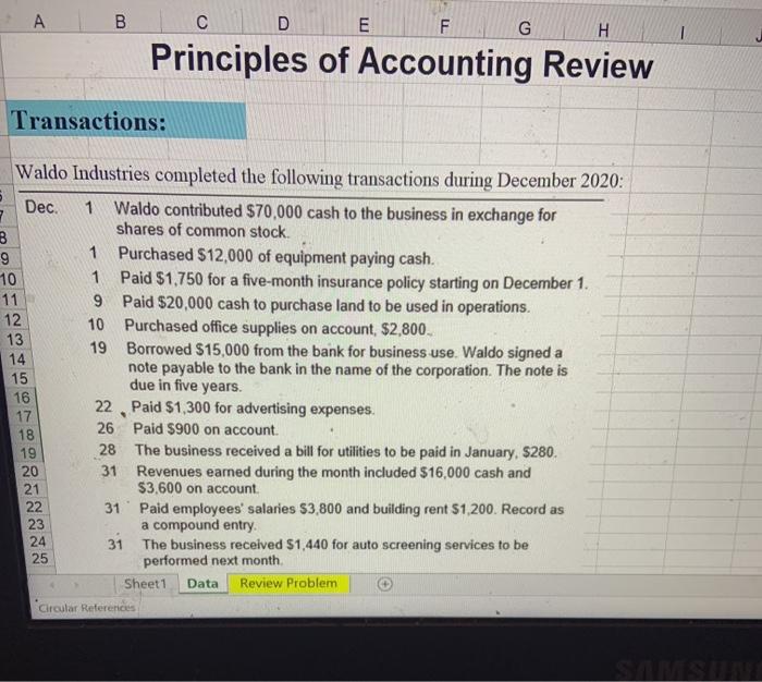  use all three for last page. A B C D E