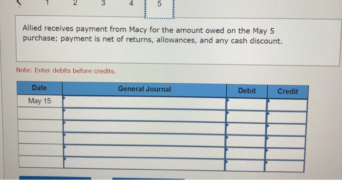 cash per unit (for a total cost of $18,000). 5 Allied sold