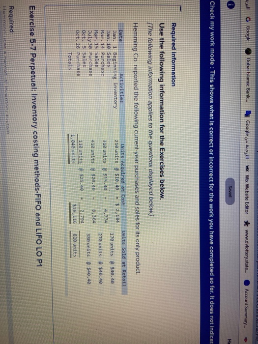  Please correct me red blanks and compute the gross margin for