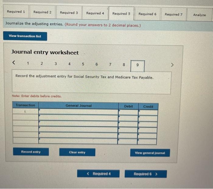 Payable 1145 percent of accived salaries. The following accounts had zero balances: