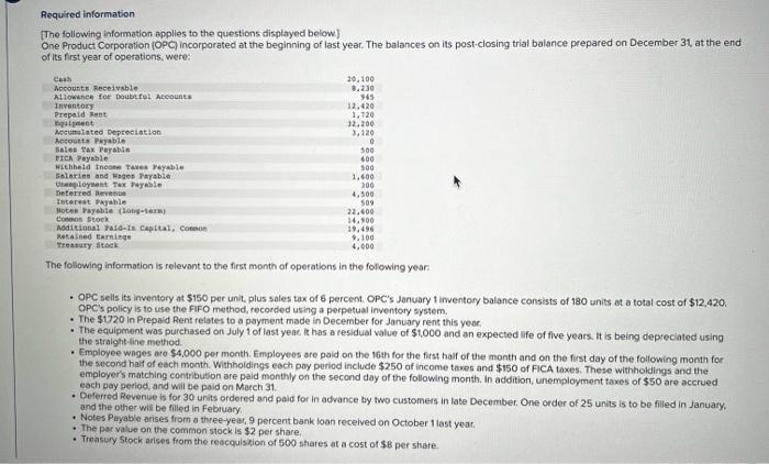 Hi i need help with this question. There are 26 Journal entries.