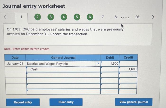 below.] One Product Corporation (OPC) incorporated at the beginning of last year.