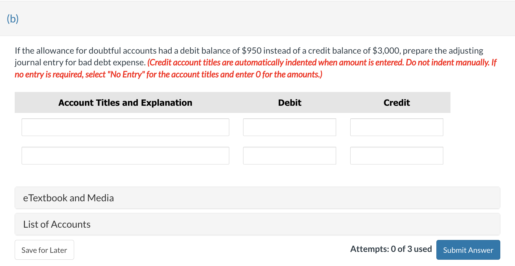 percentage-of-receivables basis to record bad debt expense and concludes that 2% of