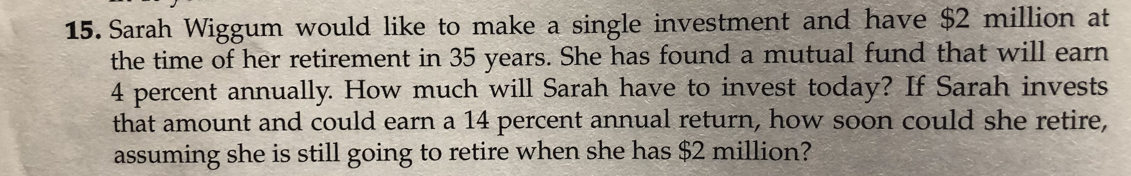 Hi, If you can solve this using EXCEL that would be Amazing.