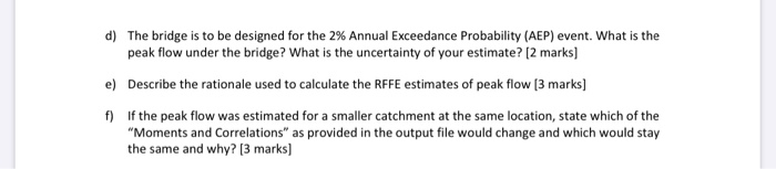 in Australian Rainfall and Runoff (2019) and what the advantage of each