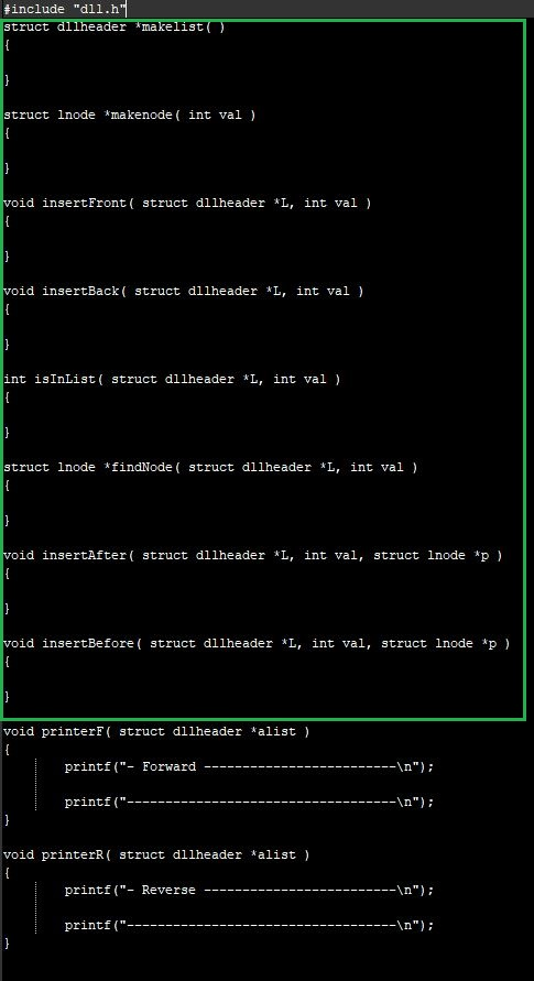 Need some help with a C problem. Thanks 1. Solve/ fill in