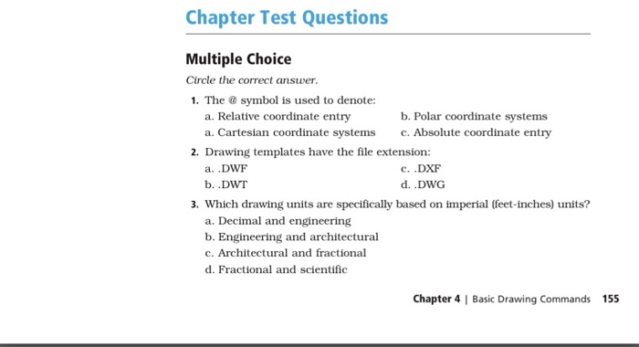  Chapter Test Questions Multiple Choice Circle the correct answer 1. Thesymbol