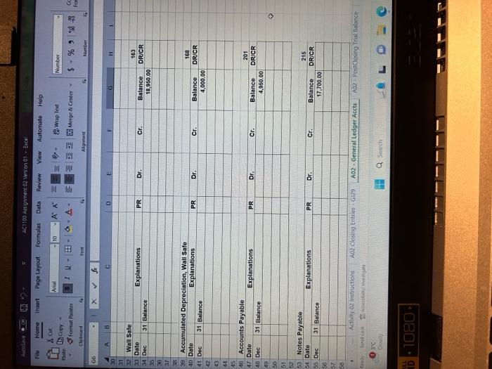 balance for the following pictures below. I also attached what both of