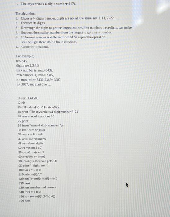please solve this question in java or any other programming language that