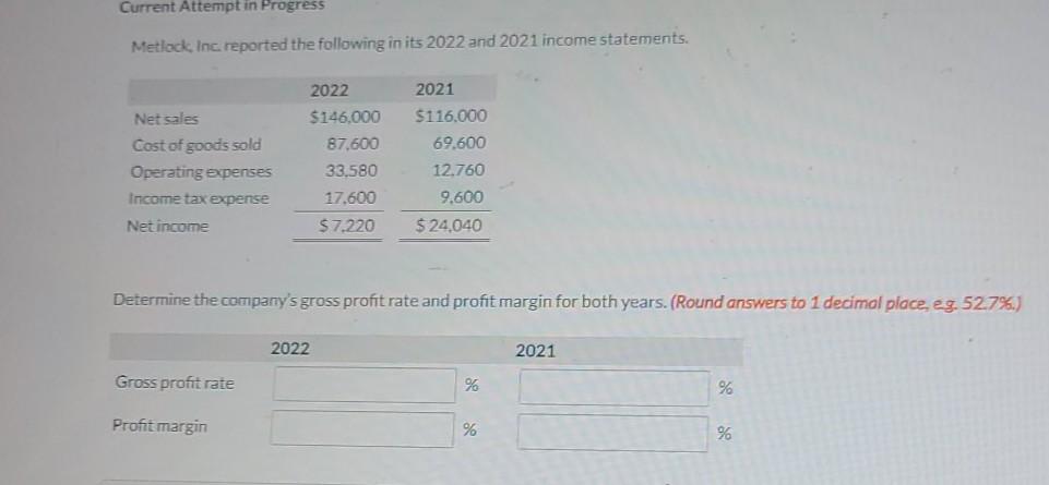  Current Attempt in Progress Metlock, Inc. reported the following in its